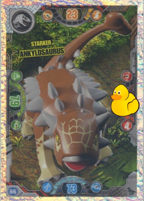 LEGO Jurassic World Serie 2 | #066 (Twin) Starker Ankylosaurus