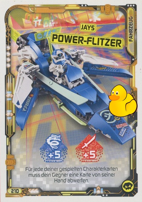 LEGO Ninjago Serie 5 | #210 Jays Power-Flitzer 