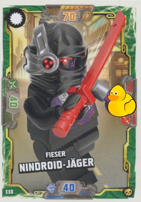 LEGO Ninjago Serie 6 | #118 Fieser Nindroid-Jäger 