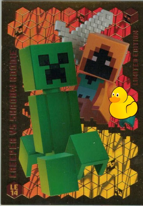 LEGO Minecraft Serie 3 | #LE014 Creeper vs Shadow Hoodie