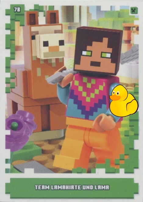 LEGO Minecraft Serie 1 | #078 Team Lamahirte und Lama