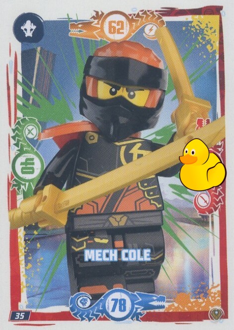 LEGO Ninjago Serie 9 Next Level  | #035 Mech Cole