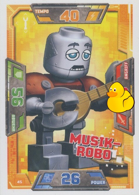 LEGO Nexo Knights Serie 1 | #045 Musik-Robo