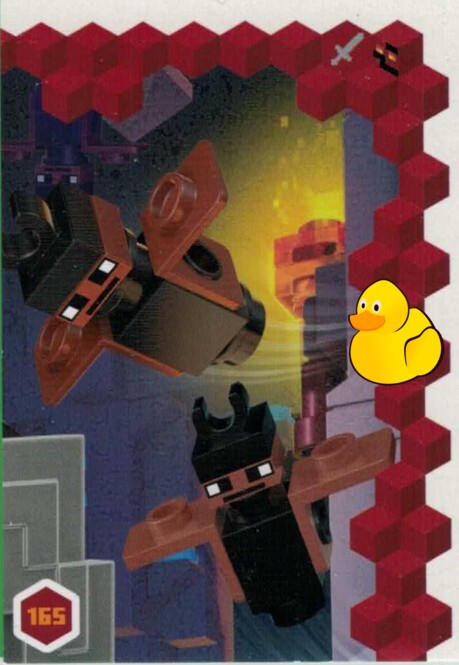 LEGO Minecraft Serie 3 | #165 Puzzlekarte Unter der Erde 3