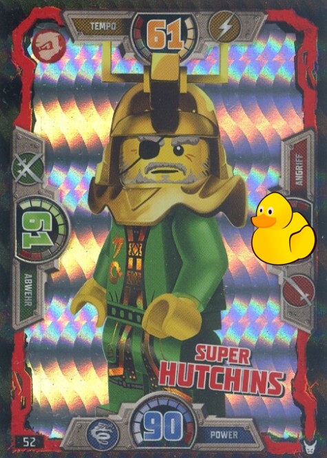 LEGO Ninjago Serie 3 | #052 Super Hutchins