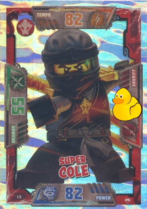 LEGO Ninjago Serie 2 | #015 Super Cole
