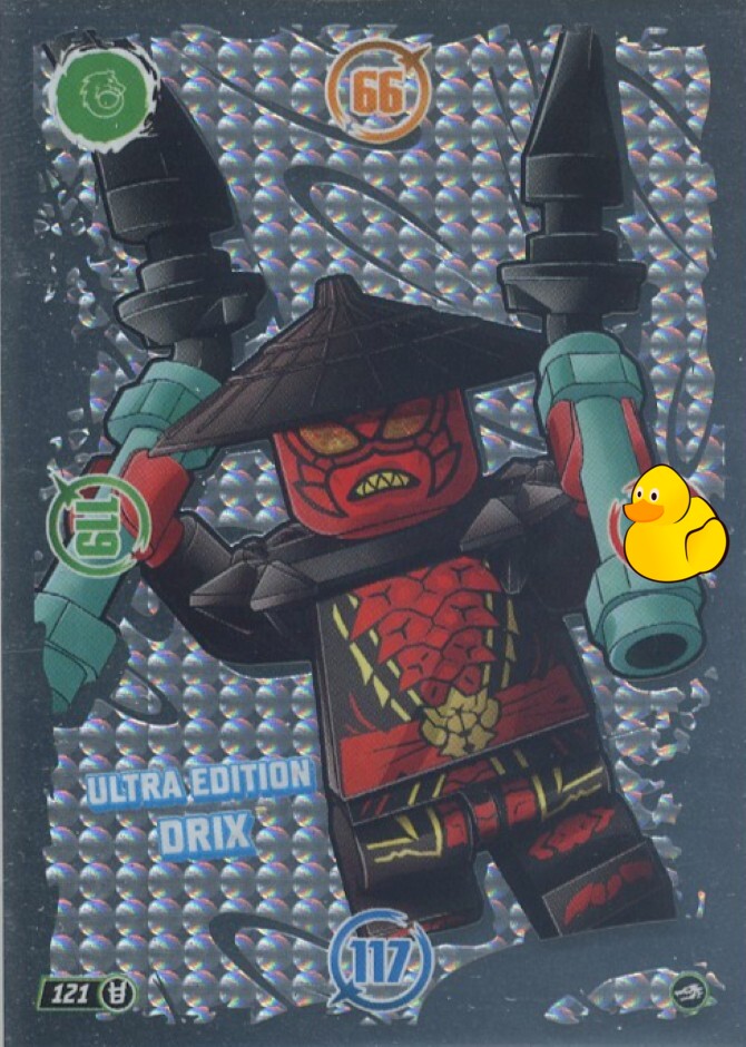 LEGO Ninjago Serie 10 |  #121 Ultra Edition Drix