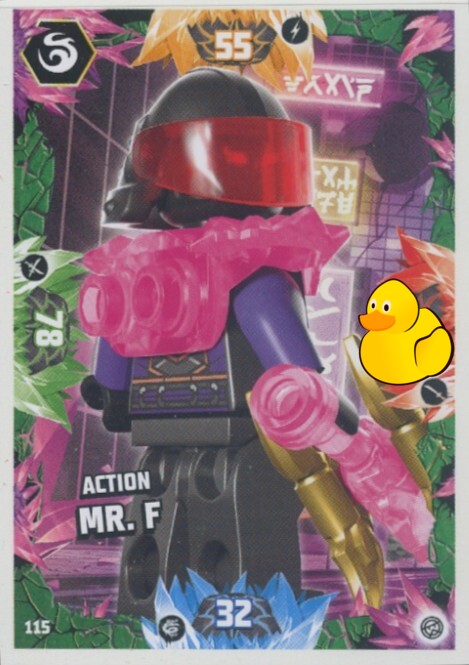 LEGO Ninjago Serie 8 | #115 Action Mr. F