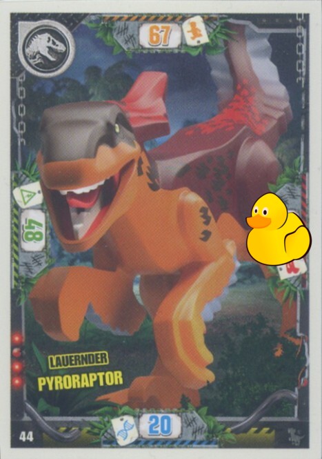 LEGO Jurassic World Serie 3 | #044 Lauernder Pyroraptor