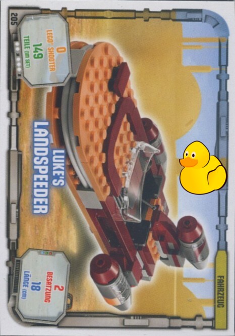 LEGO Star Wars TCC 2018 | #205 Luke’s Landspeeder 