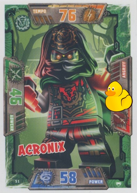 LEGO Ninjago Serie 2 | #051 Acronix 