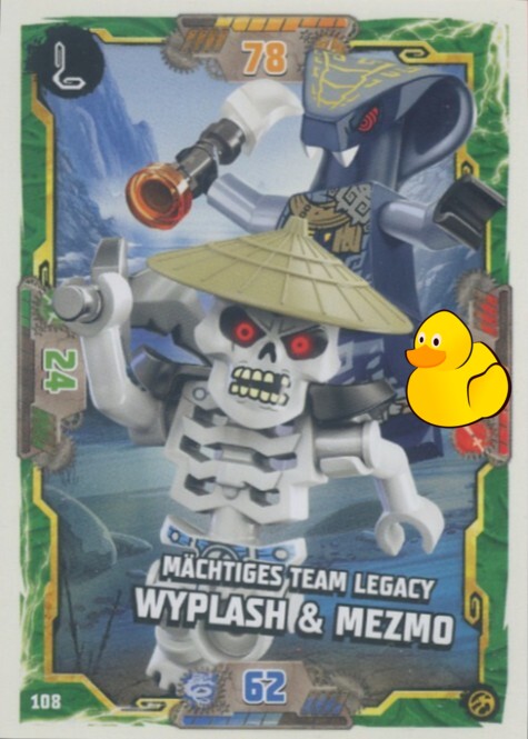LEGO Ninjago Serie 7 | #108 Mächt. Team Wyplash & Mezmo