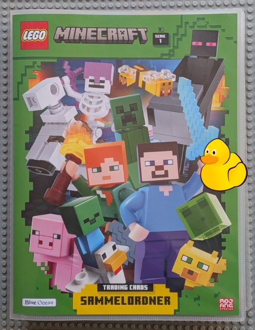 Minecraft Serie 1 Sammelalbum mit allen Basiskarten (251 / 281)