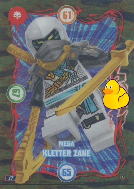LEGO Ninjago Serie 9 Next Level  | #017 Mega Kletter Zane