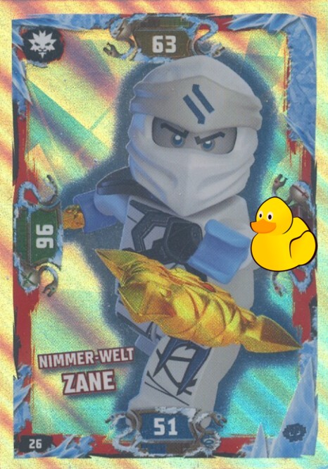 LEGO Ninjago Serie 5 | #026 Nimmer-Welt Zane LEGO Ninjago Serie 5 | #026 Nimmer-Welt Zane