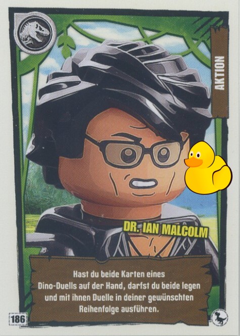 LEGO Jurassic World Serie 3 | #186 Dr. lan Malcolm