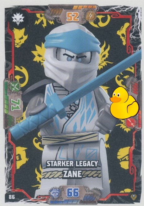 LEGO Ninjago Serie 9 Next Level  | #086 Starker Legacy Zane