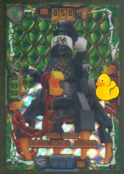 LEGO Ninjago Serie 4 | #LE025 Mega Böser Beinloser Jager 