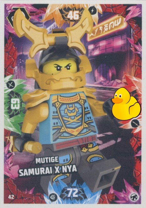 LEGO Ninjago Serie 8 Next Level | #042 Mutige Samurai X Nya