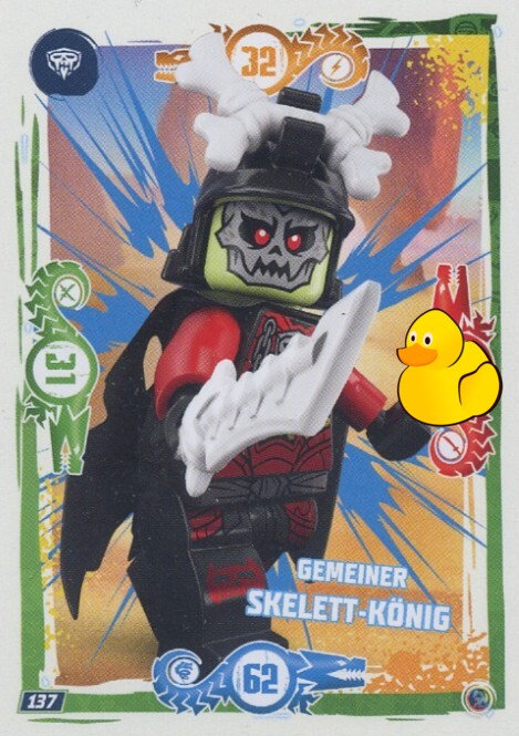 LEGO Ninjago Serie 9 | #137 Gemeiner Skelett-König