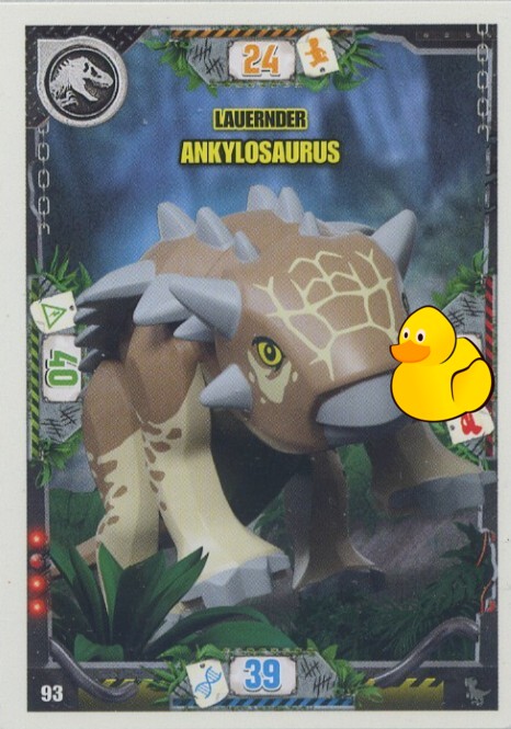 LEGO Jurassic World Serie 3 | #093 Lauernder Ankylosaurus