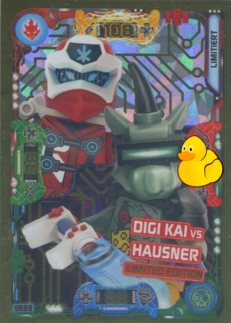 LEGO Ninjago Serie 5 | #LE023 Digi Kai vs Hausner 