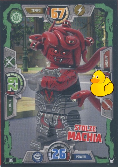 LEGO Ninjago Serie 3 | #098 Stolze Machia 