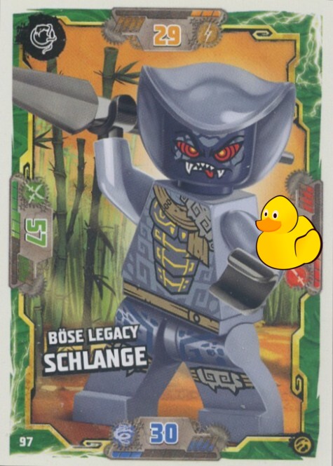 LEGO Ninjago Serie 7 | #097 Böse Legacy Schlange