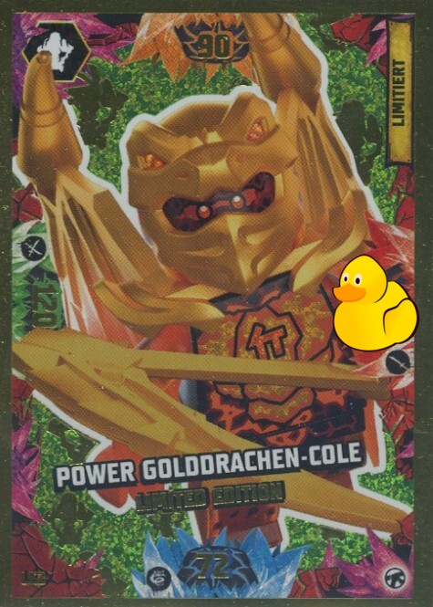 LEGO Ninjago Serie 8 Next Level | #LE02 Power Golddrachen-Cole