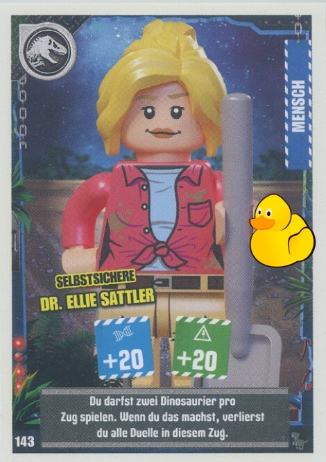 LEGO Jurassic World Serie 3 | #143 Selbstsichere Dr. Ellie Sattler