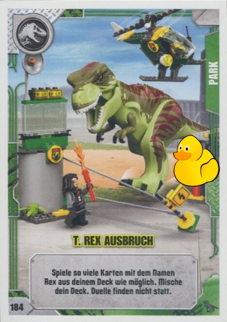 LEGO Jurassic World Serie 2 | #184 T. Rex Ausbruch
