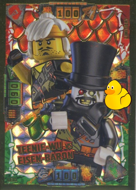 LEGO Ninjago Serie 4 | #LE011 Teenie-Wu vs Eisen-Baron 
