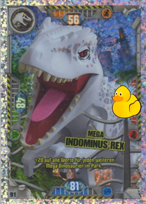 LEGO Jurassic World Serie 1 | #091 Mega Indominus Rex