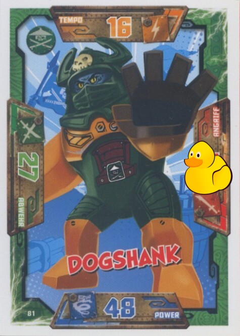 LEGO Ninjago Serie 1 | #081 Dogshark