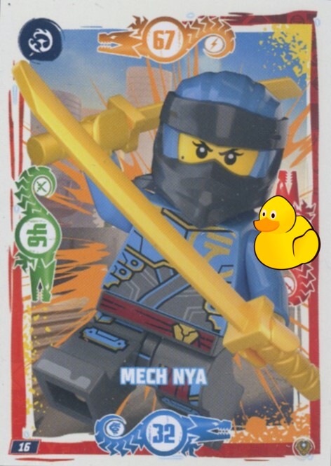 LEGO Ninjago Serie 9 Next Level  | #016 Mech Nya