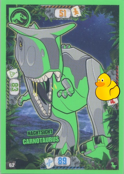 LEGO Jurassic World Serie 3 | #062 Nachtsicht Garnotaurus