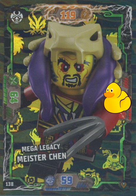 LEGO Ninjago Serie 9 Next Level  | #138 Mega Legacy Meister Chen