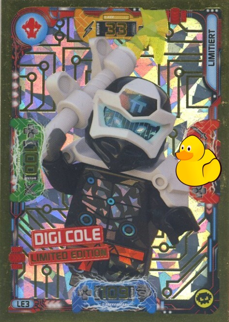 LEGO Ninjago Serie 5 | #LE003 Digi Cole 