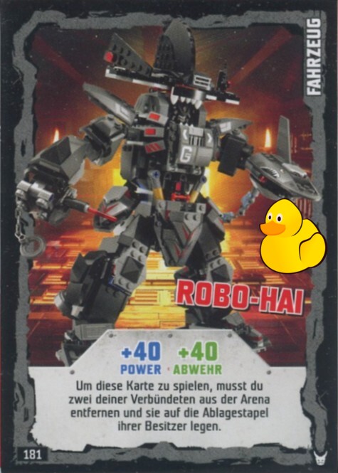 LEGO Ninjago Serie 3 | #181 Robo-Hai 