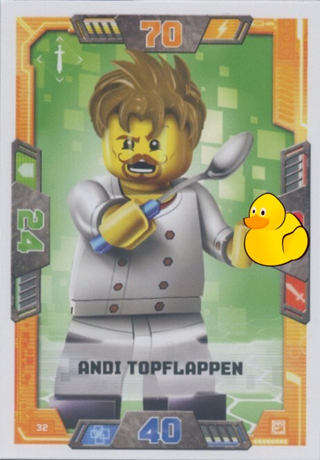 LEGO Nexo Knights Serie 2 | #032 Andi Topflappen