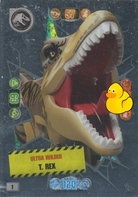 LEGO Jurassic World Serie 2 | #001 Ultra Wilder T. Rex