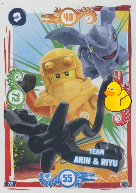 LEGO Ninjago Serie 9 | #070 Team Arin & Riyu
