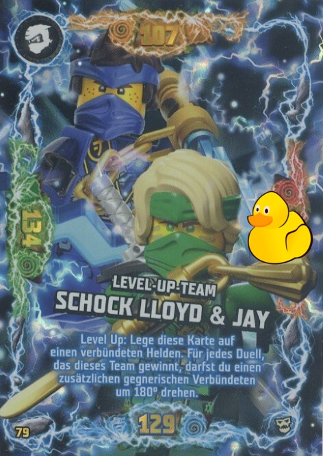 LEGO Ninjago Serie 6 Next Level | #079 Schock Lloyd & Jay