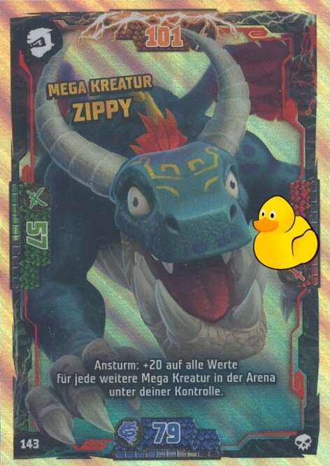 LEGO Ninjago Serie 6 | #143 Mega Kreatur Zippy
