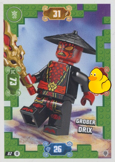 LEGO Ninjago Serie 11 | #082 Grober Drix