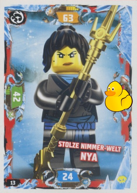 LEGO Ninjago Serie 5 Next Level | #013 Stolze Nimmer-Welt Nya 