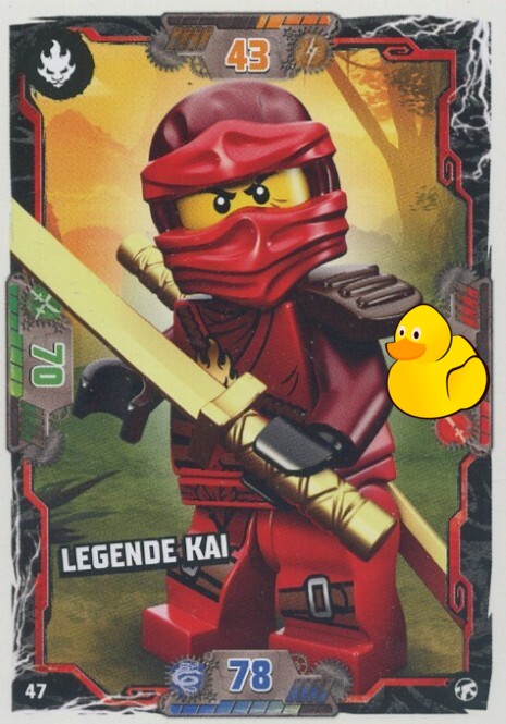 LEGO Ninjago Serie 8 Next Level | #047 Legende Kai