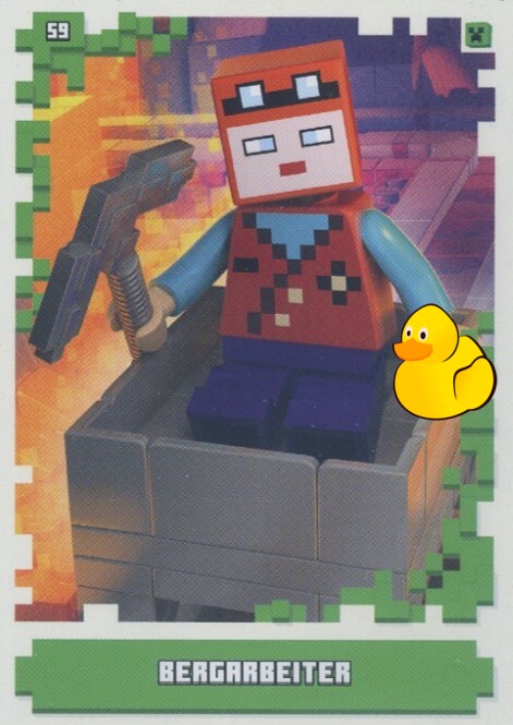 LEGO Minecraft Serie 1 | #059 Bergarbeiter