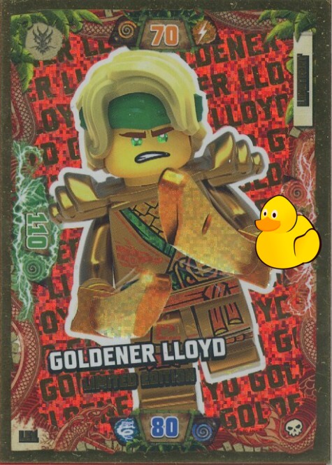 LEGO Ninjago Serie 6 | #LE01 Goldener Lloyd LEGO Ninjago Serie 6 | #LE01 Goldener Lloyd
