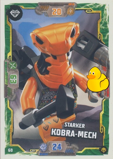 LEGO Ninjago Serie 7 Next Level | #060 Starker Kobra-Mech